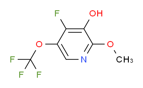 4-Fluoro-3-hydroxy-2-methoxy-5-(trifluoromethoxy)pyridine
