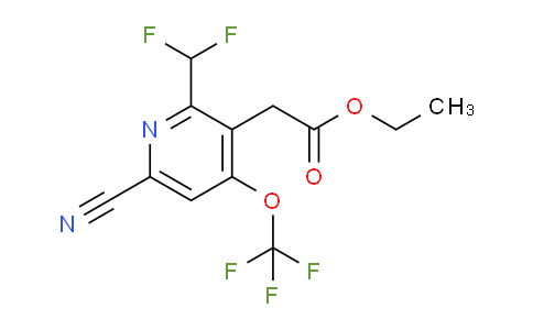 AM227477 | 1803684-46-9 | Ethyl 6-cyano-2-(difluoromethyl)-4-(trifluoromethoxy)pyridine-3-acetate