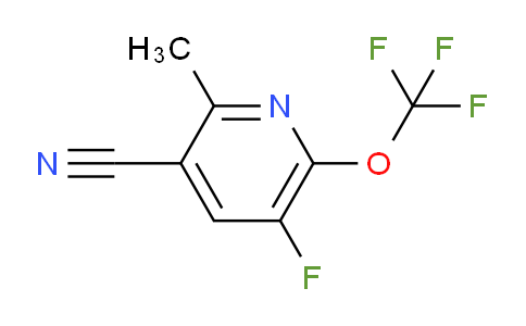 AM227492 | 1803653-18-0 | 3-Cyano-5-fluoro-2-methyl-6-(trifluoromethoxy)pyridine