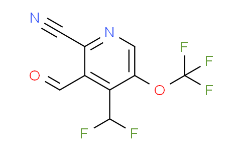 AM227496 | 1804791-19-2 | 2-Cyano-4-(difluoromethyl)-5-(trifluoromethoxy)pyridine-3-carboxaldehyde