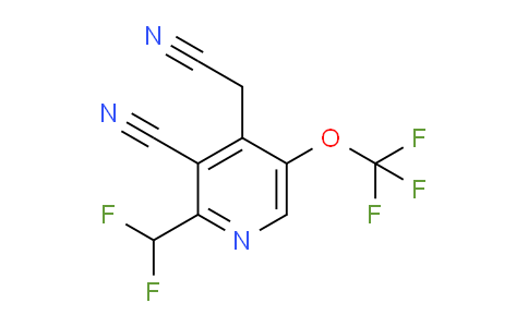 AM227499 | 1804332-69-1 | 3-Cyano-2-(difluoromethyl)-5-(trifluoromethoxy)pyridine-4-acetonitrile