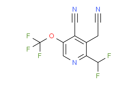 AM227501 | 1804314-90-6 | 4-Cyano-2-(difluoromethyl)-5-(trifluoromethoxy)pyridine-3-acetonitrile
