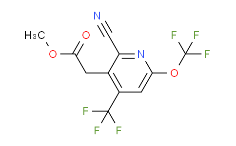 AM227502 | 1804313-47-0 | Methyl 2-cyano-6-(trifluoromethoxy)-4-(trifluoromethyl)pyridine-3-acetate