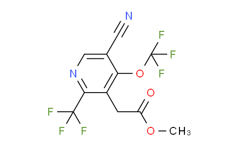 AM227503 | 1804299-53-3 | Methyl 5-cyano-4-(trifluoromethoxy)-2-(trifluoromethyl)pyridine-3-acetate