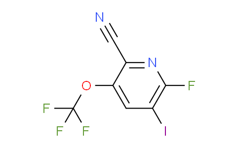 AM227508 | 1803652-27-8 | 2-Cyano-6-fluoro-5-iodo-3-(trifluoromethoxy)pyridine