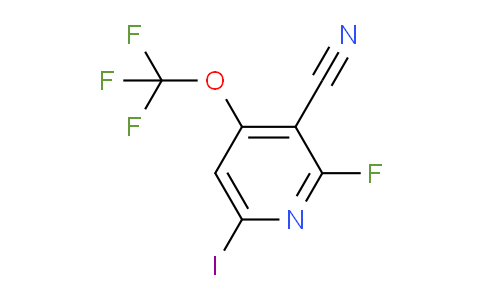 AM227509 | 1806103-82-1 | 3-Cyano-2-fluoro-6-iodo-4-(trifluoromethoxy)pyridine