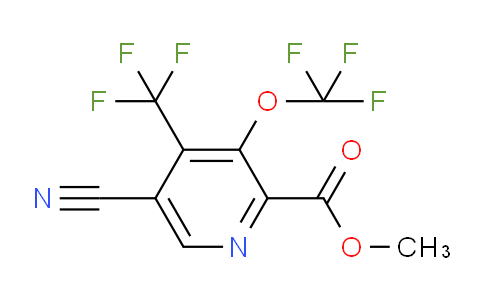AM227517 | 1804314-06-4 | Methyl 5-cyano-3-(trifluoromethoxy)-4-(trifluoromethyl)pyridine-2-carboxylate