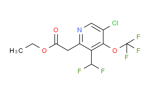 AM227519 | 1805942-08-8 | Ethyl 5-chloro-3-(difluoromethyl)-4-(trifluoromethoxy)pyridine-2-acetate