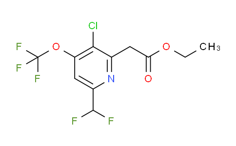 AM227521 | 1803701-19-0 | Ethyl 3-chloro-6-(difluoromethyl)-4-(trifluoromethoxy)pyridine-2-acetate