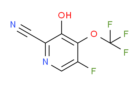 2-Cyano-5-fluoro-3-hydroxy-4-(trifluoromethoxy)pyridine