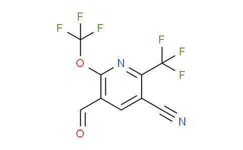 AM227529 | 1806254-93-2 | 3-Cyano-6-(trifluoromethoxy)-2-(trifluoromethyl)pyridine-5-carboxaldehyde
