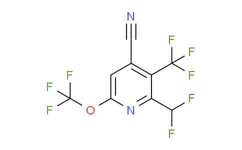 AM227539 | 1806076-90-3 | 4-Cyano-2-(difluoromethyl)-6-(trifluoromethoxy)-3-(trifluoromethyl)pyridine