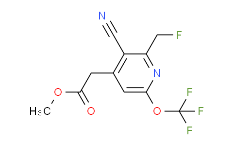 AM227541 | 1804309-61-2 | Methyl 3-cyano-2-(fluoromethyl)-6-(trifluoromethoxy)pyridine-4-acetate