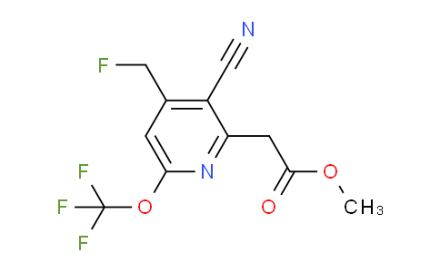 AM227542 | 1804329-84-7 | Methyl 3-cyano-4-(fluoromethyl)-6-(trifluoromethoxy)pyridine-2-acetate