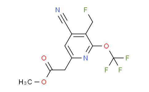 AM227544 | 1804708-70-0 | Methyl 4-cyano-3-(fluoromethyl)-2-(trifluoromethoxy)pyridine-6-acetate
