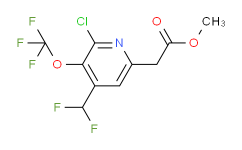 AM227547 | 1804641-14-2 | Methyl 2-chloro-4-(difluoromethyl)-3-(trifluoromethoxy)pyridine-6-acetate