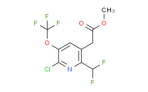 AM227548 | 1804559-45-2 | Methyl 2-chloro-6-(difluoromethyl)-3-(trifluoromethoxy)pyridine-5-acetate