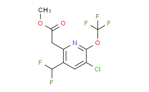 AM227550 | 1804474-77-8 | Methyl 3-chloro-5-(difluoromethyl)-2-(trifluoromethoxy)pyridine-6-acetate