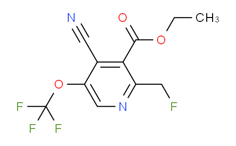 AM227551 | 1804309-43-0 | Ethyl 4-cyano-2-(fluoromethyl)-5-(trifluoromethoxy)pyridine-3-carboxylate