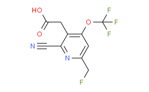 AM227554 | 1803948-10-8 | 2-Cyano-6-(fluoromethyl)-4-(trifluoromethoxy)pyridine-3-acetic acid