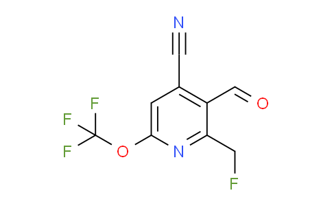 AM227564 | 1803664-67-6 | 4-Cyano-2-(fluoromethyl)-6-(trifluoromethoxy)pyridine-3-carboxaldehyde