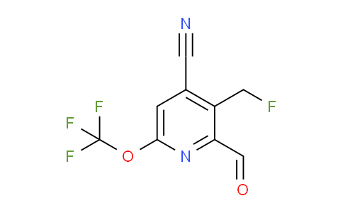 AM227565 | 1804348-13-7 | 4-Cyano-3-(fluoromethyl)-6-(trifluoromethoxy)pyridine-2-carboxaldehyde