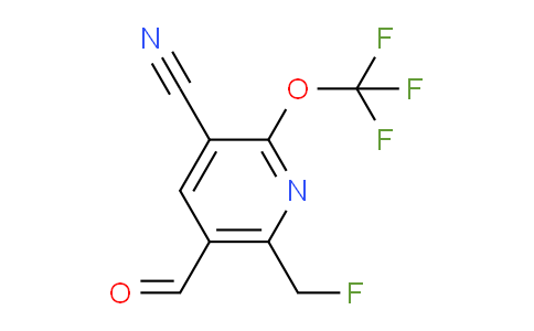AM227566 | 1804319-63-8 | 3-Cyano-6-(fluoromethyl)-2-(trifluoromethoxy)pyridine-5-carboxaldehyde