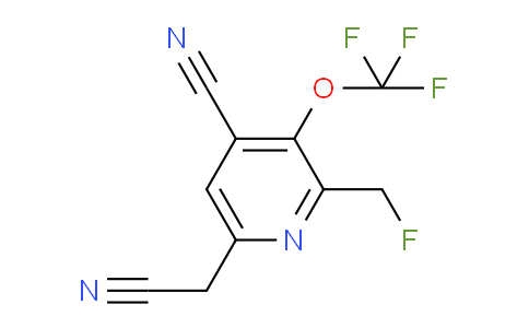 AM227568 | 1805927-74-5 | 4-Cyano-2-(fluoromethyl)-3-(trifluoromethoxy)pyridine-6-acetonitrile