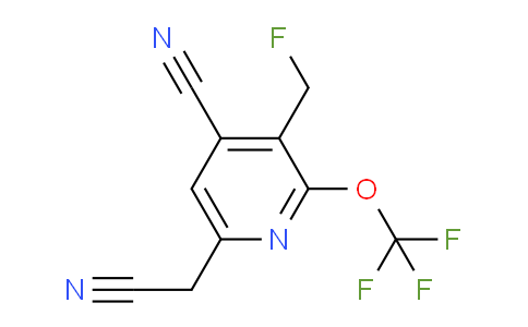 AM227570 | 1804303-56-7 | 4-Cyano-3-(fluoromethyl)-2-(trifluoromethoxy)pyridine-6-acetonitrile