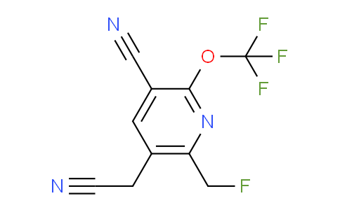 AM227571 | 1806112-17-3 | 3-Cyano-6-(fluoromethyl)-2-(trifluoromethoxy)pyridine-5-acetonitrile