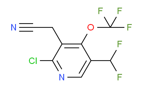 AM227583 | 1804719-04-7 | 2-Chloro-5-(difluoromethyl)-4-(trifluoromethoxy)pyridine-3-acetonitrile