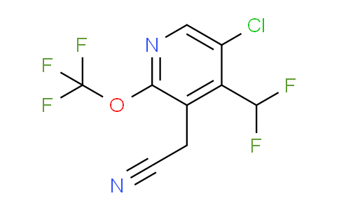 AM227587 | 1805941-09-6 | 5-Chloro-4-(difluoromethyl)-2-(trifluoromethoxy)pyridine-3-acetonitrile
