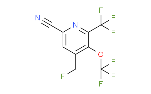 AM227589 | 1804297-23-1 | 6-Cyano-4-(fluoromethyl)-3-(trifluoromethoxy)-2-(trifluoromethyl)pyridine