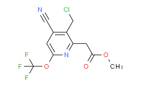AM227590 | 1803663-25-3 | Methyl 3-(chloromethyl)-4-cyano-6-(trifluoromethoxy)pyridine-2-acetate