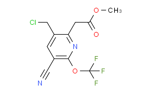 AM227591 | 1804779-57-4 | Methyl 3-(chloromethyl)-5-cyano-6-(trifluoromethoxy)pyridine-2-acetate