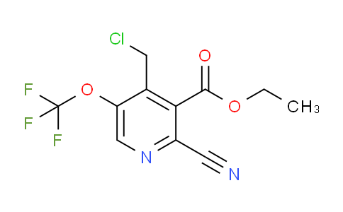 AM227593 | 1804779-41-6 | Ethyl 4-(chloromethyl)-2-cyano-5-(trifluoromethoxy)pyridine-3-carboxylate