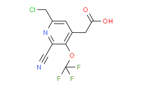 AM227599 | 1804345-29-6 | 6-(Chloromethyl)-2-cyano-3-(trifluoromethoxy)pyridine-4-acetic acid