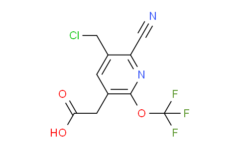 AM227600 | 1803662-82-9 | 3-(Chloromethyl)-2-cyano-6-(trifluoromethoxy)pyridine-5-acetic acid