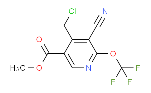 AM227605 | 1804344-75-9 | Methyl 4-(chloromethyl)-3-cyano-2-(trifluoromethoxy)pyridine-5-carboxylate
