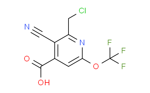 AM227610 | 1804343-50-7 | 2-(Chloromethyl)-3-cyano-6-(trifluoromethoxy)pyridine-4-carboxylic acid