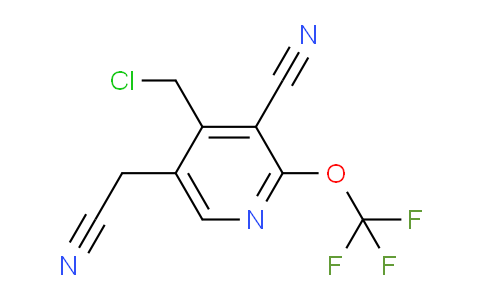 AM227611 | 1804298-05-2 | 4-(Chloromethyl)-3-cyano-2-(trifluoromethoxy)pyridine-5-acetonitrile