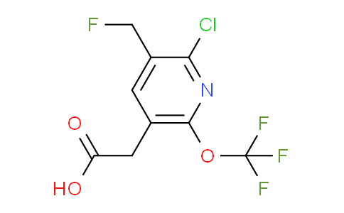 AM227622 | 1806155-35-0 | 2-Chloro-3-(fluoromethyl)-6-(trifluoromethoxy)pyridine-5-acetic acid