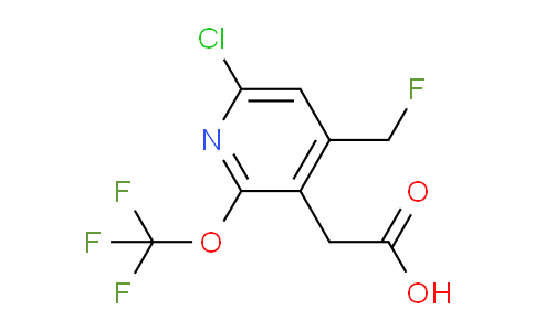 AM227624 | 1804655-13-7 | 6-Chloro-4-(fluoromethyl)-2-(trifluoromethoxy)pyridine-3-acetic acid