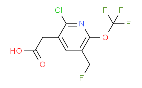 AM227625 | 1804324-63-7 | 2-Chloro-5-(fluoromethyl)-6-(trifluoromethoxy)pyridine-3-acetic acid