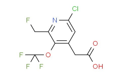 AM227626 | 1806242-59-0 | 6-Chloro-2-(fluoromethyl)-3-(trifluoromethoxy)pyridine-4-acetic acid
