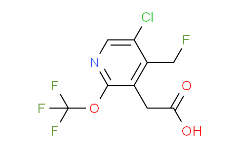 AM227628 | 1803964-33-1 | 5-Chloro-4-(fluoromethyl)-2-(trifluoromethoxy)pyridine-3-acetic acid