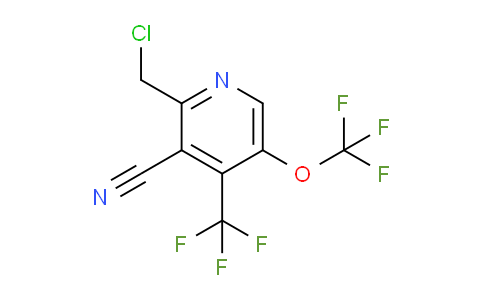 AM227629 | 1804342-18-4 | 2-(Chloromethyl)-3-cyano-5-(trifluoromethoxy)-4-(trifluoromethyl)pyridine