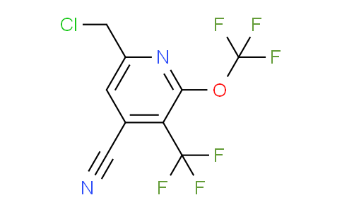 AM227630 | 1804452-05-8 | 6-(Chloromethyl)-4-cyano-2-(trifluoromethoxy)-3-(trifluoromethyl)pyridine
