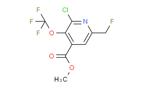 AM227635 | 1806201-63-7 | Methyl 2-chloro-6-(fluoromethyl)-3-(trifluoromethoxy)pyridine-4-carboxylate