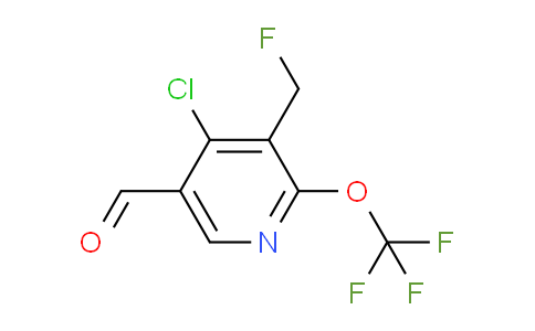 AM227641 | 1806154-41-5 | 4-Chloro-3-(fluoromethyl)-2-(trifluoromethoxy)pyridine-5-carboxaldehyde